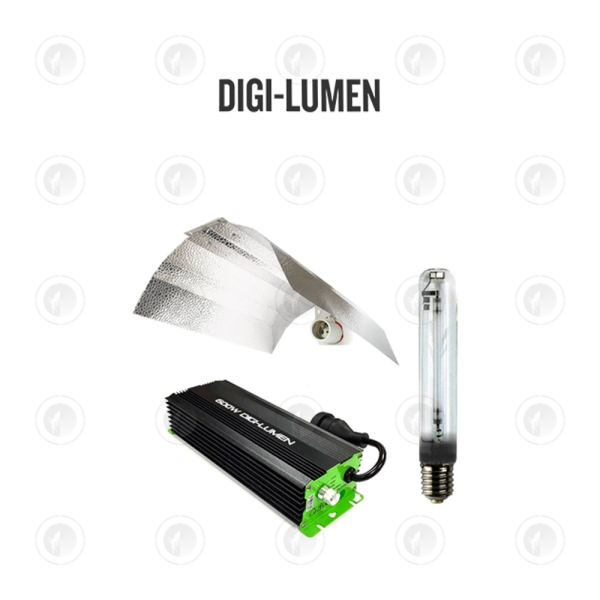 Digi-Lumen Lighting Kit | 600W Ballast + Pro Grow Lamp + Reflector | Digital | E40