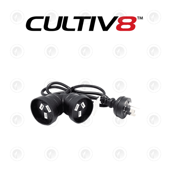 Cultiv8 Double Adapter | With 1M Lead