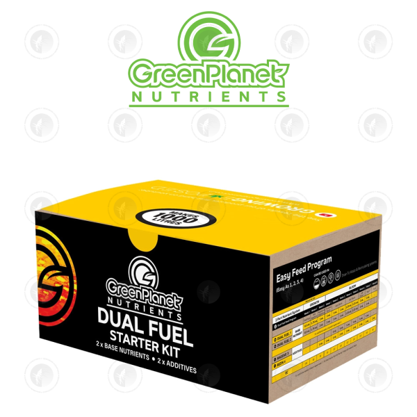 Green Planet Dual Fuel Starter Kit - 1L | Base Nutrient + Massive + Rezin