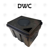 Hydro Tank - 39L DWC Module | Tub, Solid Lids, Cut Out Lids