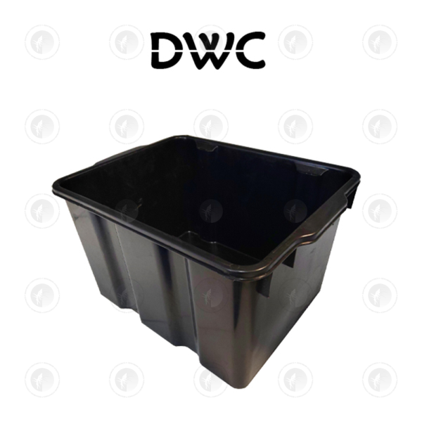 Hydro Tank - 39L DWC Module | Tub, Solid Lids, Cut Out Lids