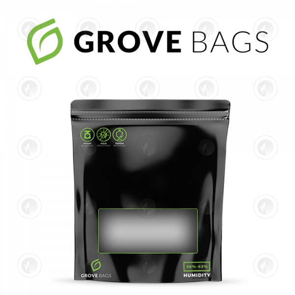 Grove Bags Terploc Window Pouch - 7G / 28G / 227G / 545G | Humidity Control