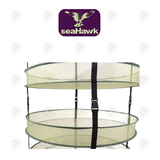 SeaHawk Hanging Foldable Herb Dry Rack - 6 Tier | 2 Sizes | with Carry Bag