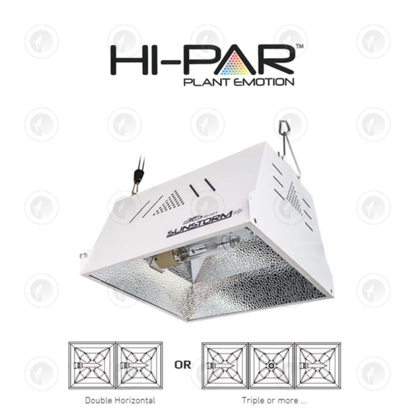 Hi-Par 315W Sunstorm Horizontal Kit - (315W Control Ballast + Hortivision Lamp + Reflector)