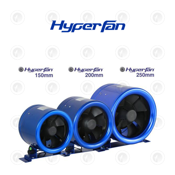 Phresh Hyperfan EC Fan v2 w/ Controller - Various Sizes | Speed Variable