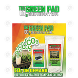 The Green Pad CO2 Generator - Junior | 10PK | For Clone Propagation Box