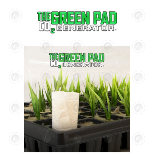 The Green Pad CO2 Generator - Junior | 10PK | For Clone Propagation Box