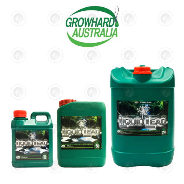 GrowHard Australia Liquid Lead - 1L / 5L / 25L | Flowering Stimulator | Additive