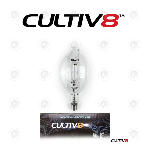 Cultiv8 Universal MH (Metal Halide) Grow Lamp - 1000W | Grow | For Digital & Magnetic Ballasts