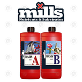 Mills Nutrient Basis A & B - 1L 5L 20L | Designed Manufactured Bottled in Holland