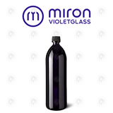 Miron Glass Tincture Bottle & Lid - 1L | Violet Glass