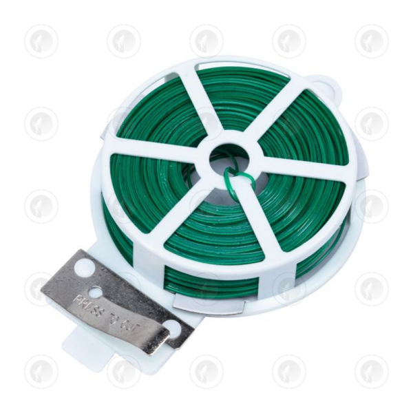 Twist Ties Green Wire - 2x30M | With Cutter | Plant Management