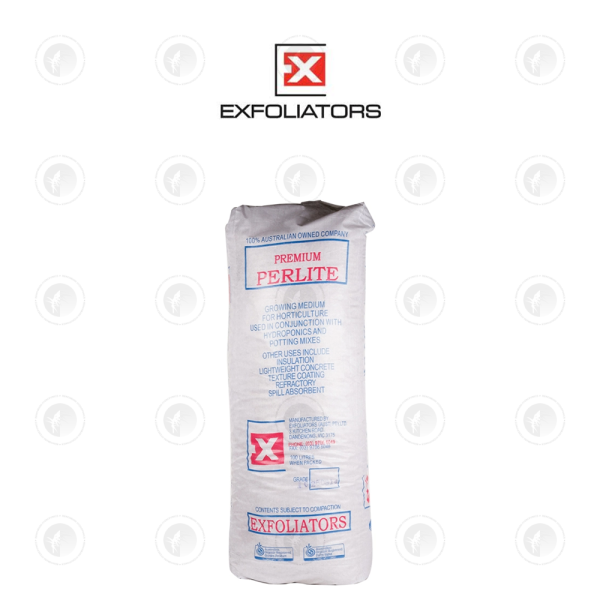 Exfoliators Premium Perlite - 100L | Coarse Grade | White Bag