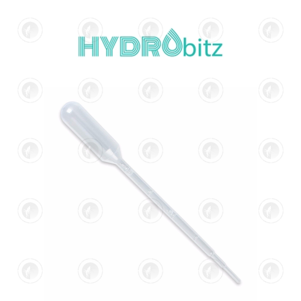 Hydro Bitz Clear Plastic Pipettes - 1.5ML/3ML