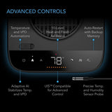 AC Infinity- Thermoforge T7 | Heater & Intake Fan | Plant Heater | 1000W | AI-Powered  |VPD & Temp Control