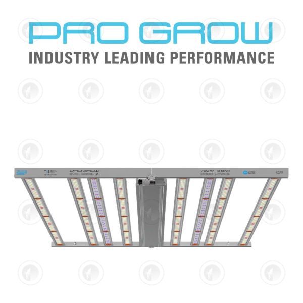 Pro Grow Model Z LED Grow Bar - 780W | Samsung LM301HEVO Diodes | UVA Diodes | PPF: 2000umol/s | 2.82umol/J