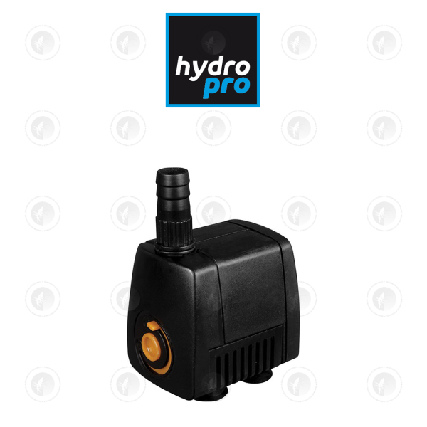 HydroPro Submersible Water Pumps - 3 Sizes | Hydroponic Feed Pump | Nutrient Tank Pump