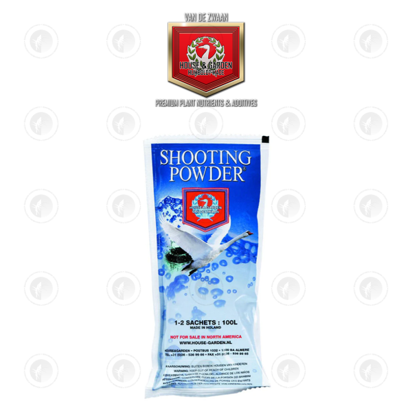 House & Garden Shooting Powder - Single or Box Of 5 X 65G Sachets | Bud Expander | Flowering Stimulator