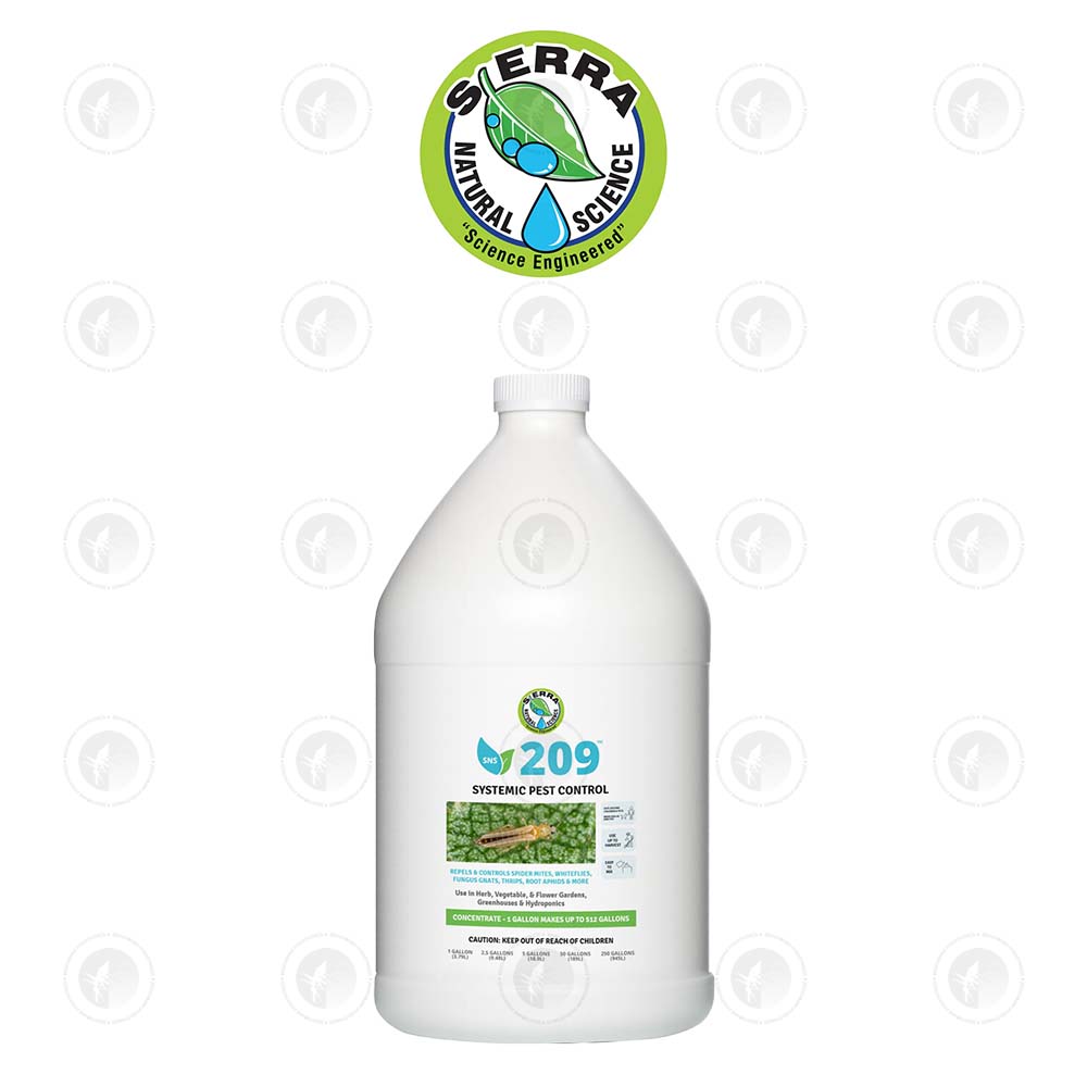 Sierra Natural Science 209 Organic Systemic Pest Control - 470ML / 3.79L