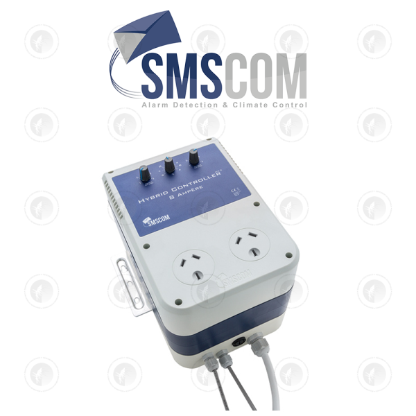 SMSCom Hybrid Controller MKII - 8A | Twin Fan Smart Controller | Thermostats