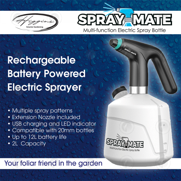 Higgins Spray Mate | USB Rechargeable Spray Bottle