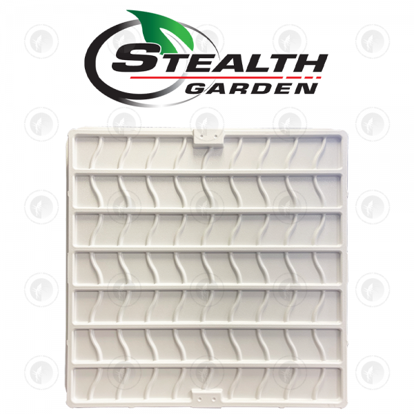 Stealth Flood Tray 4x4 | White | 19CM High