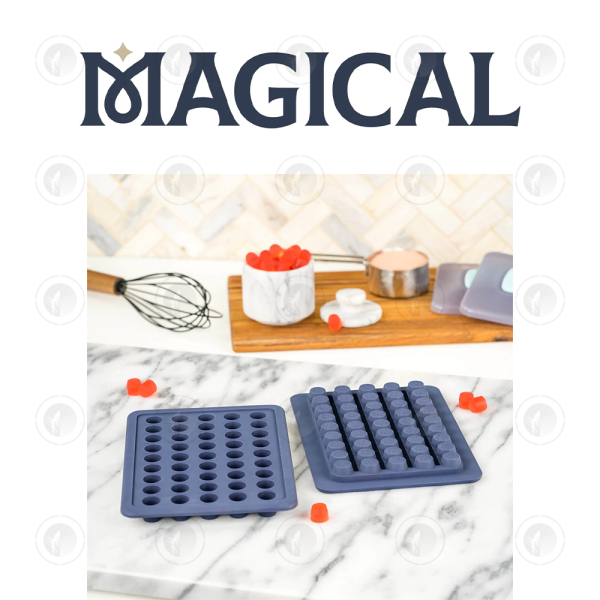 Magical Butter MB2e 21 Up Gummy Tray - 2ML | 2 Pack | Non-stick | Durable