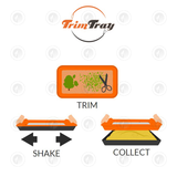 Trim Tray - Harvest Trimming Tray | 150 Micron Kit / 100/200 Micron Accessory Screens | Pollen Collecting | Large Surface Area