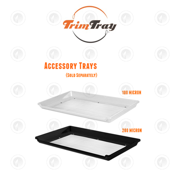 Trim Tray - Harvest Trimming Tray | 150 Micron Kit / 100/200 Micron Accessory Screens | Pollen Collecting | Large Surface Area