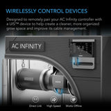 AC Infinity - UIS 1-to-1 Transmitter & Receiver | Wirelessly Connects UIS Devices and Controllers | 2-Pack
