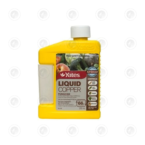 Yates Liquid Copper Fungicide | 200ML | Treats Leaf Curl, Blight, Downy Mildew