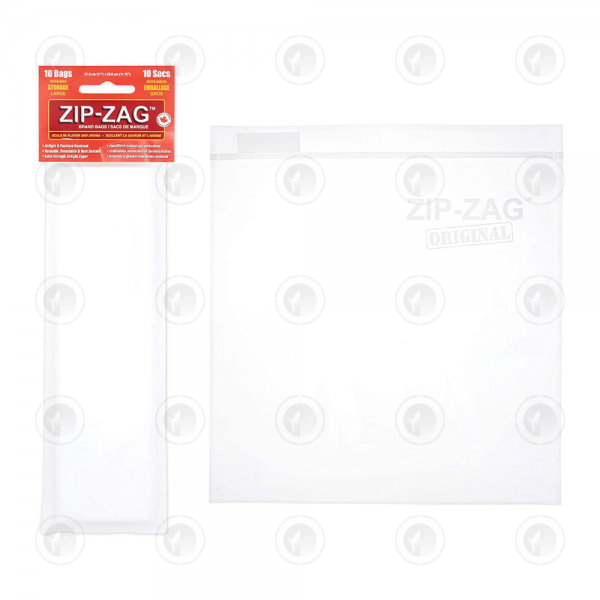 Zip-Zag Resealable Bags - 28G / 250G | Oxidation Prevention