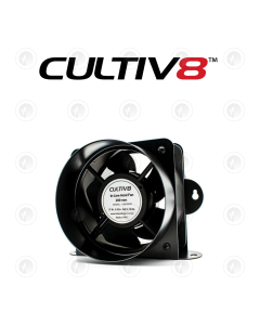 Cultiv8 Inline Axial Booster Fan - 8" Inch (200MM) | 37W | 247CFM | Ball Bearing
