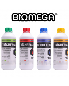  BiOMEGA®: TRiCHFECTA+® - Complete Set - Bioponic Nutrient Concentrates | pH Ready | Highly Organic | Pure & Clean  
