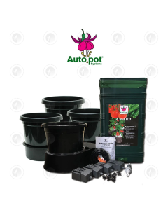 Autopot Hydrotray 12" Inch Module | 4 Pots Kit | Wicking System