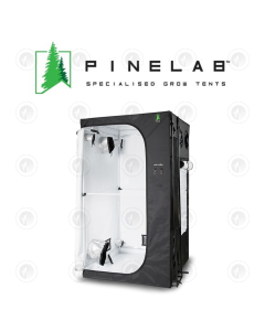 Pinelab Specialised Grow Tent - 1.2M x 1.2M x 2.13M High (4FT x 4FT) | With CFM Kit & Gear Board