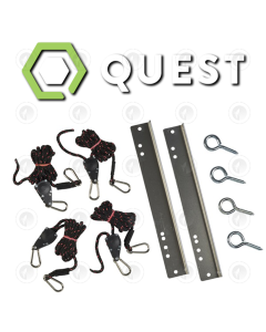 Quest 70 Hanging Kit | Eyebolts | Carabiners | Bracket