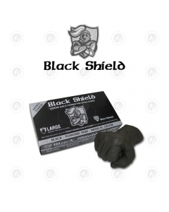 The Glove Company - 100 X Disposable Black Nitrile Gloves - S / M / L / XL | Latex Powder Free