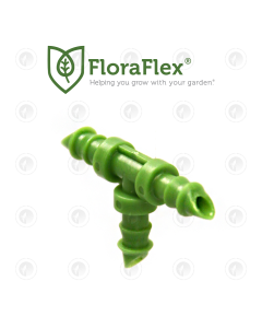 FloraFlex Barbed Tee - 4MM | Top Feeding Wicking System