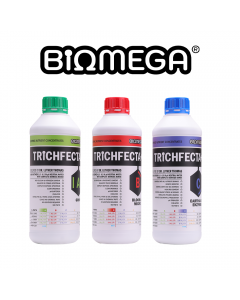  BiOMEGA®: TRiCHFECTA+® - Grow Set (A/B/C) - Bioponic Nutrient Concentrates | pH Ready | Highly Organic | Pure & Clean