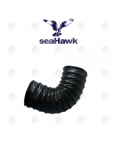 Seahawk Black Nude Ducting - 5M Length