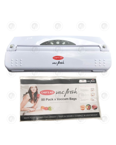 Chefs Aid Vacuum Sealer | Store Fresh Herbs | Professional Quality