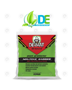 DE-NAT Diatomaceous Earth | Natural Non-Toxic Barrier | Granular 1-3mm | 10KG Bag