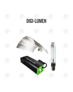 Digi-Lumen Lighting Kit | 600W Ballast + Pro Grow Lamp + Reflector | Digital | E40