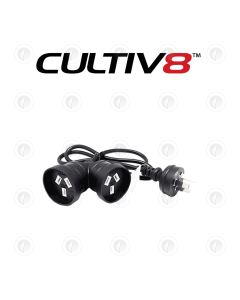 Cultiv8 Double Adapter | With 1M Lead