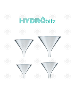 Hydrobitz 4 Piece Funnel Set |  60ML | 75ML | 90ML | 120ML