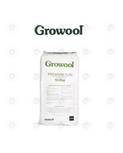 Growool Premium Rockwool Floc - 110L Bag | Granulated Rockwool