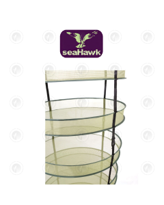 SeaHawk Hanging Foldable Herb Dry Rack - 6 Tier | 2 Sizes | with Carry Bag