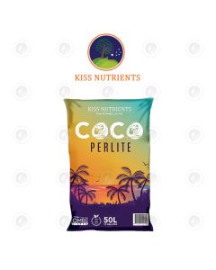 Kiss Coco-Perlite | 70% Coco 30% Perlite | Bag 50L | pH Stable | Calcium & Magnesium Buffered