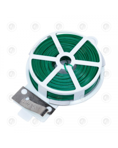 Twist Ties Green Wire - 2x30M | With Cutter | Plant Management
